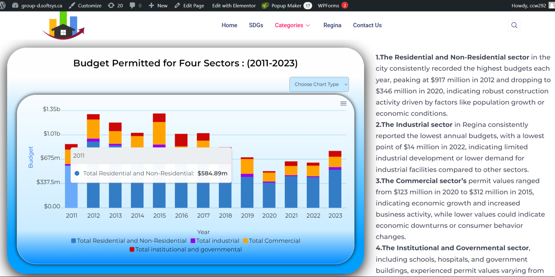 Data Page